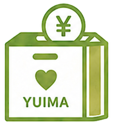 YUIMA募金箱